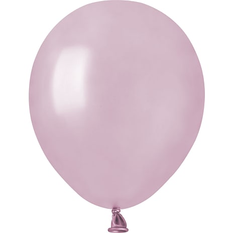 Andre Mærker Latexballoner 13 cm 15-pak - metallic lilla 15 stk.