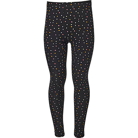 VRS børne leggings str. 128 - sort 1 stk.