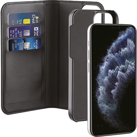 Vivanco Apple iPhone 12/12 Pro Wallet Sort