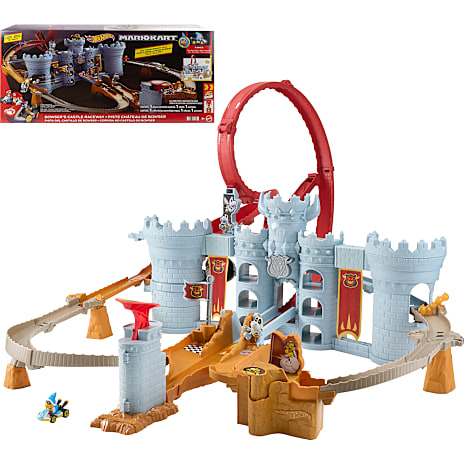 Hot Wheels Mario Kart Bowser's Castle Racerbane