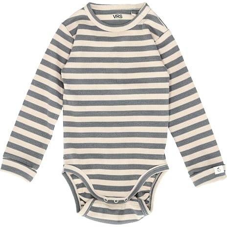 VRS baby body str. 56 - grå 1 stk.