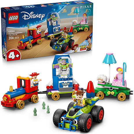 LEGO Disney Toy Story-fejring Tog Og Fjernstyret Bil 43264