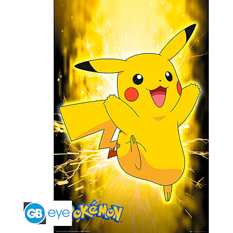 Pokémon Pikachu Plakat 91,5 x 61 cm
