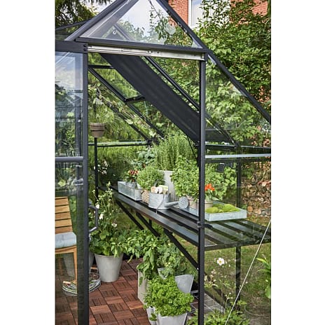 Halls Qube 68 integreret drivhusbord sort