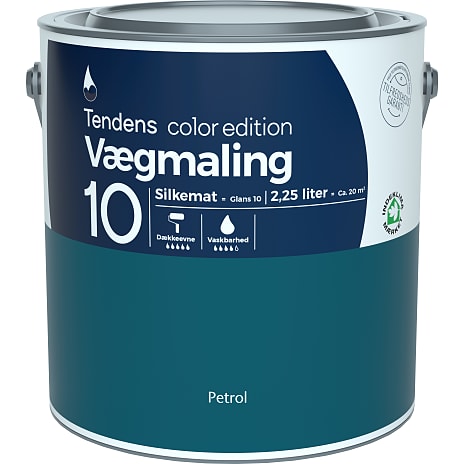 Tendens Vægmaling Silkemat Glans 10