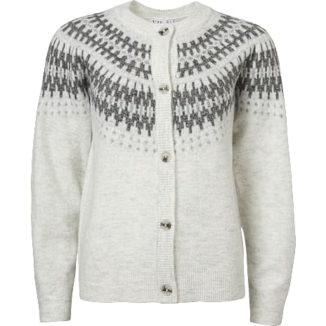 VRS Dame Cardigan Str. M Hvid