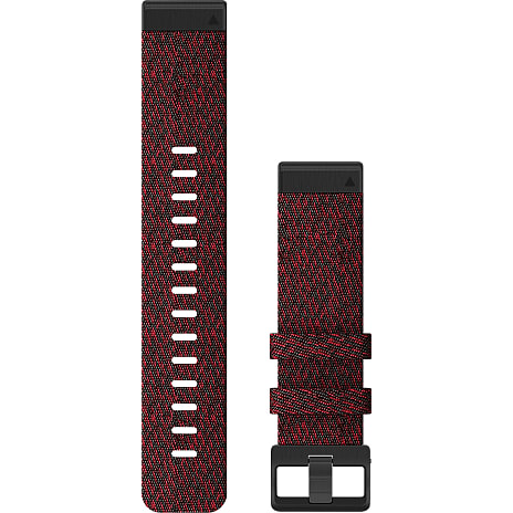 Garmin QuickFit 22 Urrem Rød/Sort