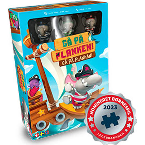 Andre Mærker Gå på planken brætspil 1 stk.
