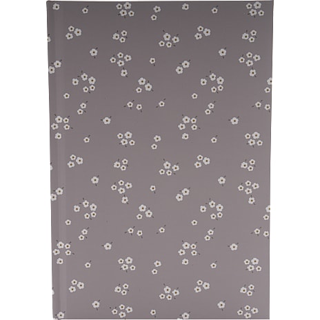 Danpen Notesbog A5 Blomster/beige