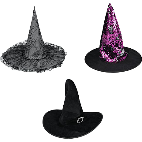 Halloween Heksehat Assorteret