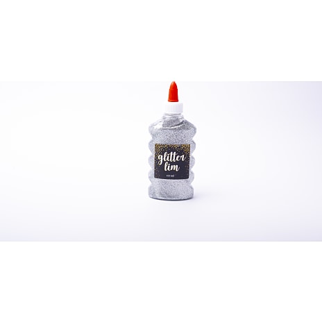 Andre Mærker Glitter lim - 177ml sølvfarvet 177 ml