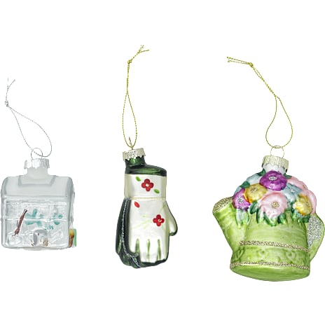 Julekugle Glas Assorteret