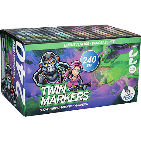 DanPen Junior Twinmarkers 240 stk