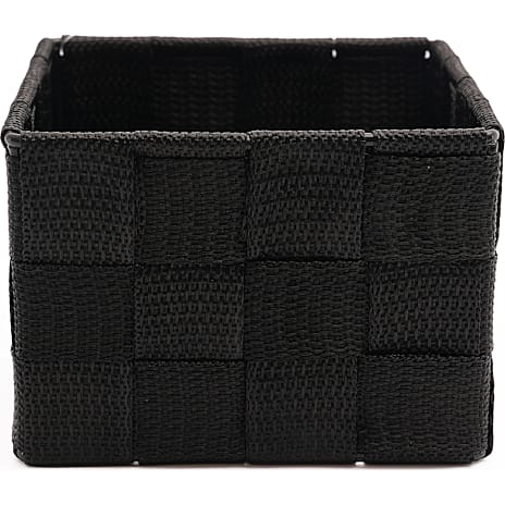 Salling Fletkurv i rattan 12x12 cm - sort 1 stk.