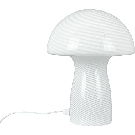 Dyberg Larsen Jenny mushroom bordlampe - hvid 1 stk.