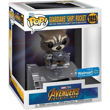 Funko POP! Deluxe Avengers Infinity War Guardians' Ship: Rocket
