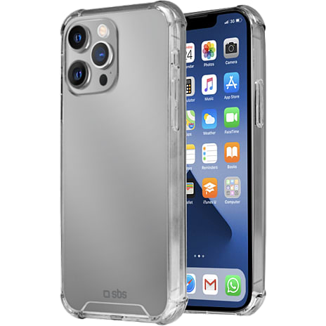 SBS iPhone 13 Pro cover - transparent 1 stk.