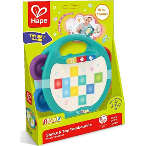 Hape Pixelz Legetøjstamburin