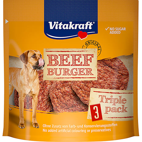 Hundesnack Beef-Burger
