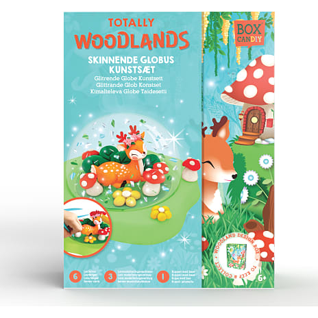 Box Candiy Woodlands Globus Kunstsæt