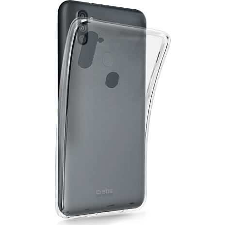 SBS Samsung A12 cover - transparent 1 stk.