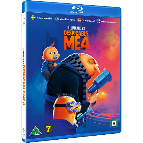 SF Film Grusomme mig 4 Blu-ray