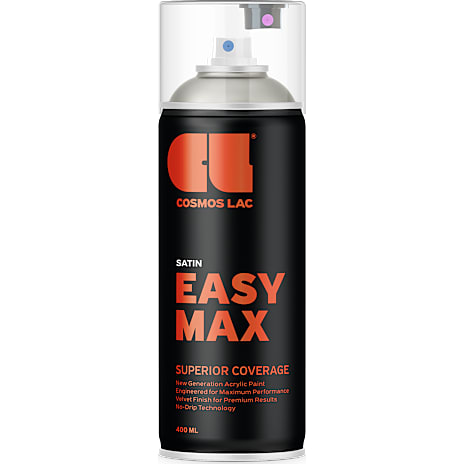 Cosmos Spraymaling Satin Grey White