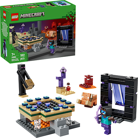 LEGO Minecraft Nether- og End-portalrejse 21584 1 stk.