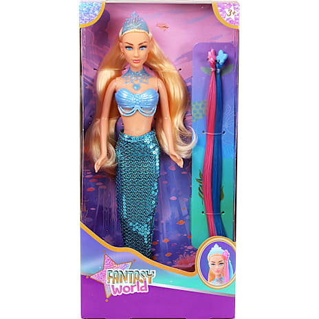 Fantasy World Havfrue Dukke