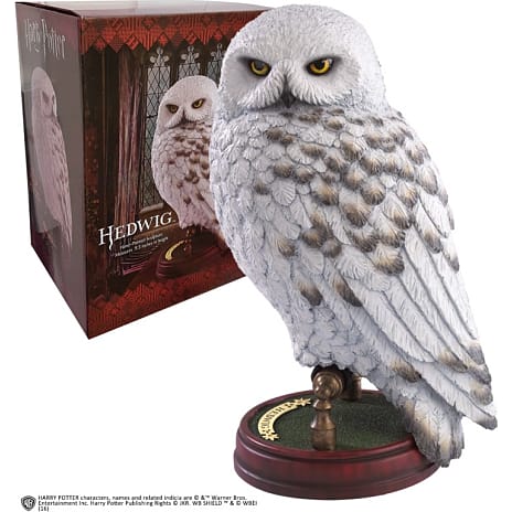 Noble Collection Harry Potter Hedwig Harpiksskulptur