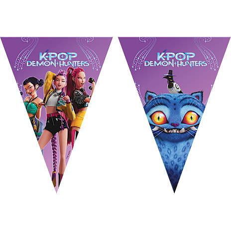 K-Pop Demon Hunters Papirbanner