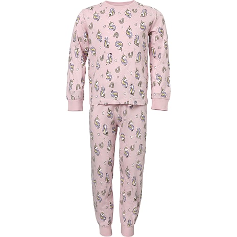 VRS Børne Pyjamas Str. 110/116 Pink