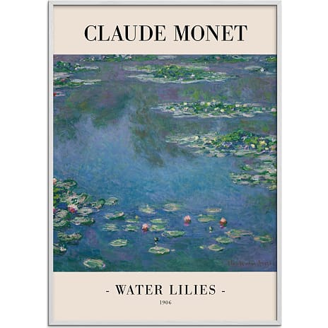 Citatplakat Water Lilies 1915 - 30x40 cm 1 stk.