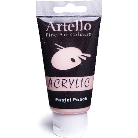 Artello akrylmaling 75 ml - pastel peach 1 stk.