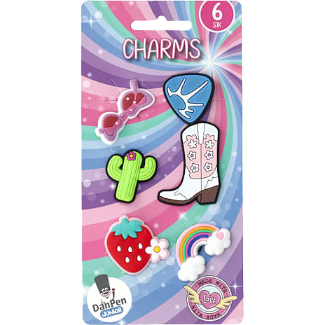 Danpen Junior charms 6-pak - no. 6 1 stk.