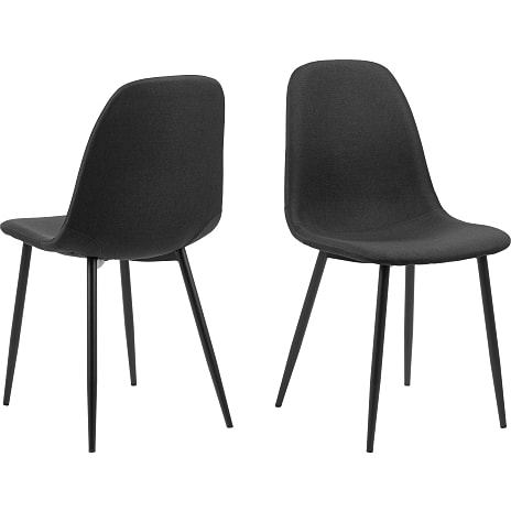 AC Design Furniture Celia spisebordsstol - sort
