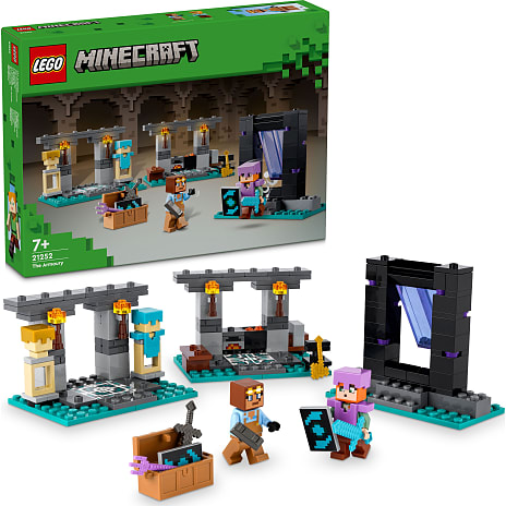 LEGO Minecraft Våbenkammeret Byggeeventyr 21252
