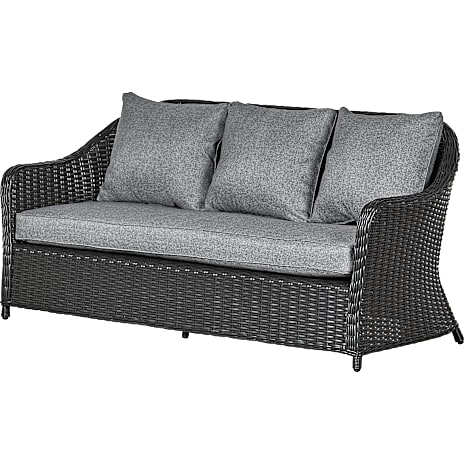 Albany 3-personers Sofa Sort
