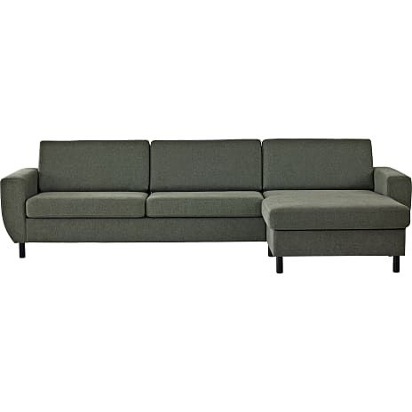 Urban 3D XL Vendbar Sofa Med Chaiselong Grøn