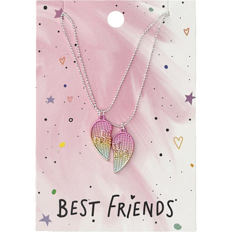 Choise by Heart Børne Best Friend Halskæde Sølvfarvet
