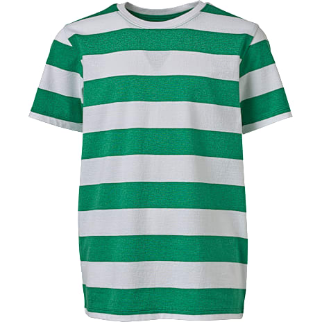 VRS Teen T-shirt Med Striber Str. 158/164 Grøn