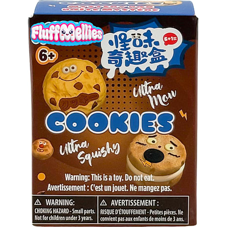 Fluffmellies Cookies mystery box - flere varianter - assorteret 1 stk.
