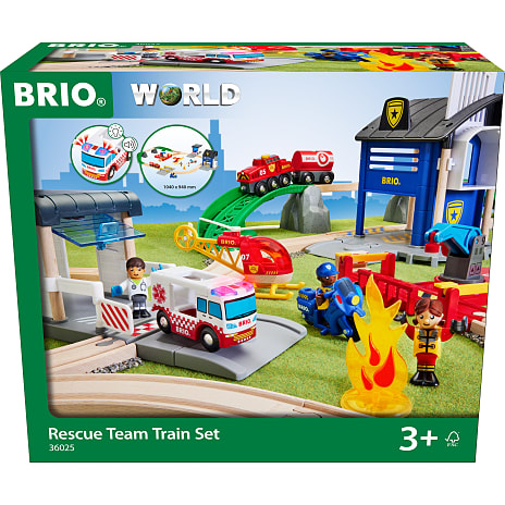 BRIO 36025 Togbane Rednings Togsæt