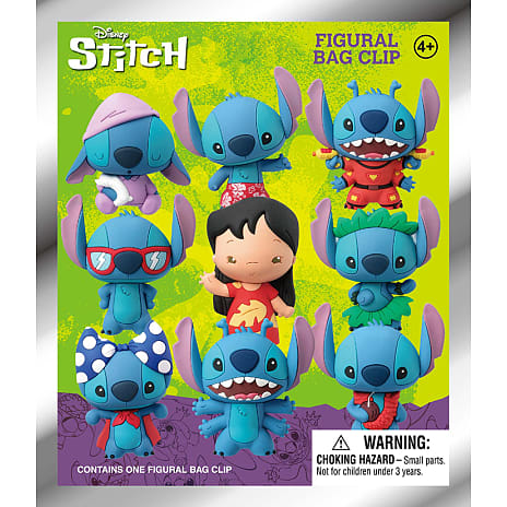 Monogram Disney Stitch Skumnøglering Assorteret