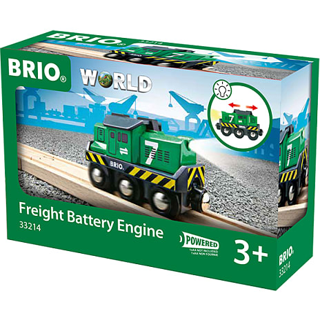 BRIO Fragtlokomotiv Batteridrevet 33214