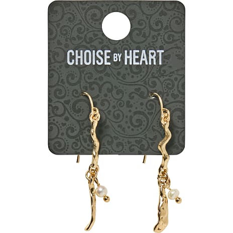 Choise by Heart Dame Øreringe Guldfarvet