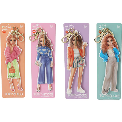 TOPModel Girl Power figurvedhæng assorteret