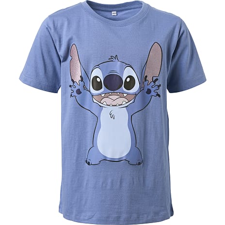 Stitch T-shirt Str. 122/128 Blå