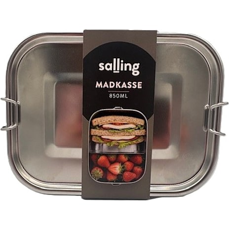 Salling Madkasse i rustfrit stål - 850 ml 1 stk.