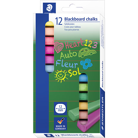 Staedtler Tavlekridt Farvet